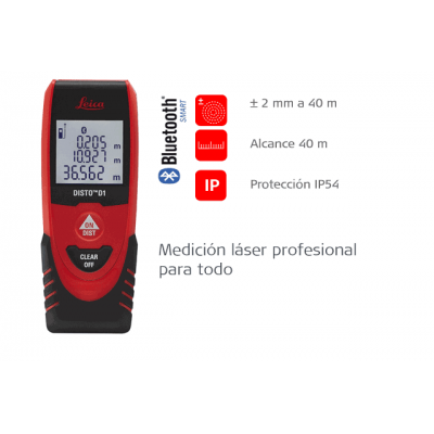 Distanciómetro Leica Disto D1