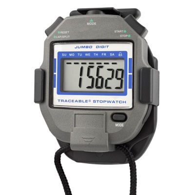 1034 Traceable Cronometro Digital Resistente a el Agua 30 memorias NIS –  ALFAMETRIC