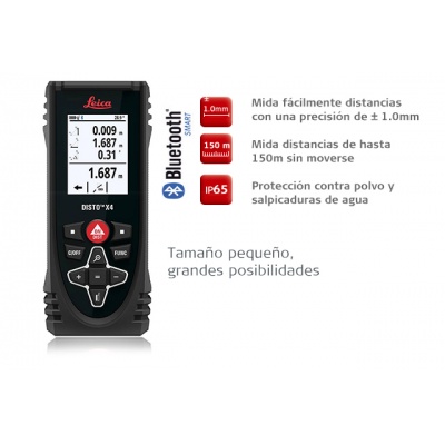 Distanciómetro Leica Disto X4